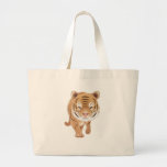 Gentle Tiger Canvas Bag