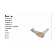 GentleGraspingHands011011, Name, Address 1, Add... Business Cards