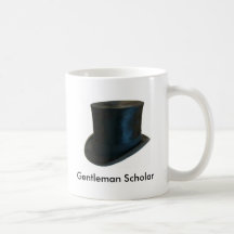 Gentleman Scholar Top Hat Mug