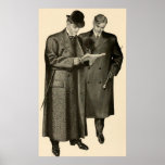 Gentlemen's Fashions 1905 posters