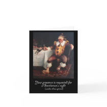 gentlemen's night (bachelor party) card