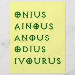 Gentlement Broncos Onius, Ainous, Odius, Ivourus Flyer