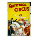 Gentry Bros. Circus Postcards