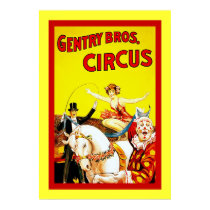 Gentry Bros Circus posters