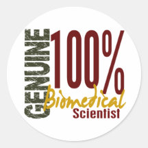 Genuine Biomedical Scientist Stickers