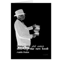 Genuine Booklover Greeting Card