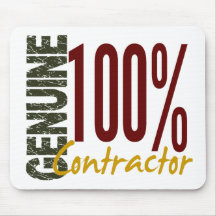Genuine Contractor Mouse Pads
