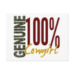 Genuine Cowgirl Post Cards