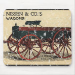 Geo. E. Nissen Wagons-1823 - distressed mousepads