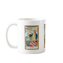 Geo Washington USA Vintage Americana Mugs