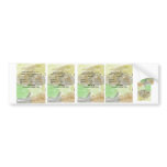 Geocache labels bumper stickers