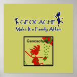 Geocache - Make It a Family Affair Posters