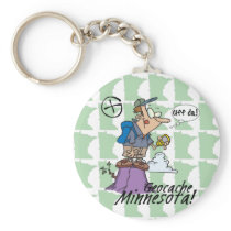 Geocache Minnesota! Keychain #1