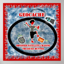 Geocaching  Obsessed Satellite