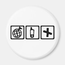 Geocaching Refrigerator Magnet