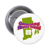 Geocaching Rhode Island Button