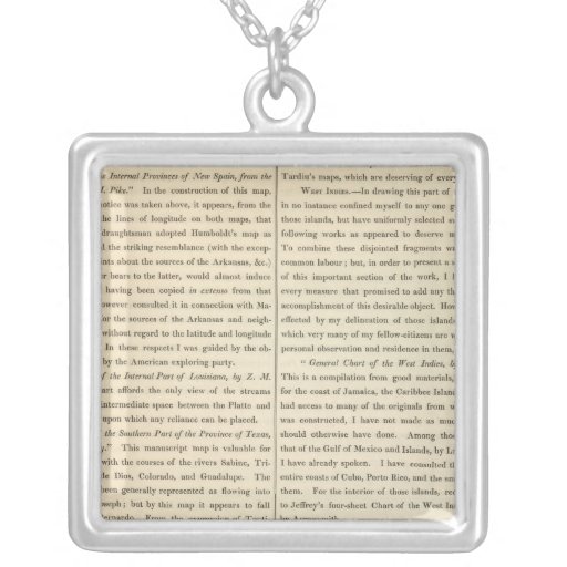 Geographical Memoir continued 4 Pendants