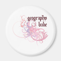Geography Babe Magnets
