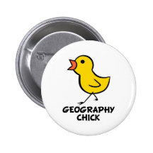 Geography Chick Pins