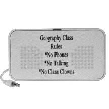 Geography Class Rules No Phones No Talking No Clas Travel Speaker