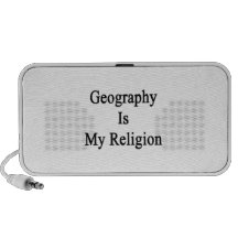 Geography Is My Religion Portable Speakers