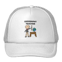 Geography Teacher Mesh Hat