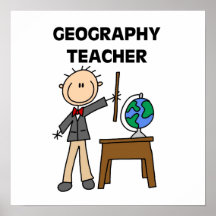 Geography Teacher Poster