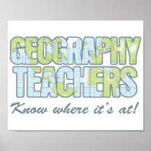 Geography Teachers Know Where It's At Print