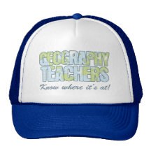 Geography Teachers Know Where It's At Trucker Hats