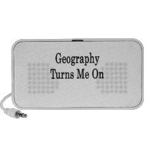Geography Turns Me On Notebook Speaker