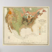 Geol map US Posters