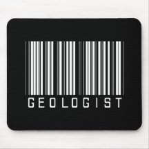 Geologist Bar Code Mousemat