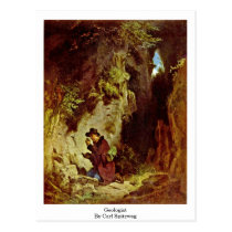 Geologist By Carl Spitzweg postcards