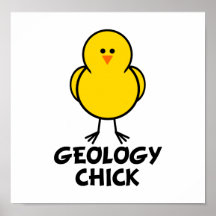Geology Chick Posters