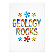 GEOLOGY ROCKS PERSONALISED INVITATIONS