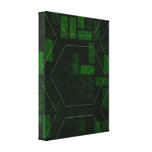 Geometric Abstract  Wrapped Canvas Stretched Canvas Prints