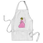Geometric Angel aprons