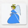 Geometric Angel Mouse Pad
