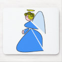 Geometric Angel mousepads