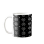Geometric b/w mugs
