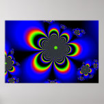 Geometric Blooms Posters