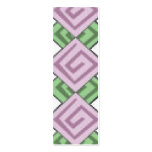 Geometric Bookmark Business Card