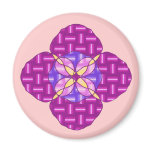 Geometric Flower Magnet