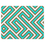 Geometric Maze Textured Custom Flyer