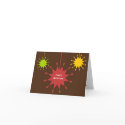 Geometric ornament Christmas holiday business logo cards