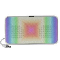 Geometric Pastel Abstract Doodle Mini Speaker