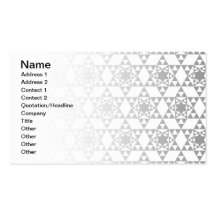 Geometric patern Business Card