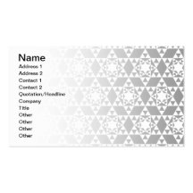 Geometric patern Business Card