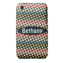 Geometric Pattern iPhone 3 Case