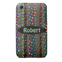 Geometric Pattern iPhone 3 Case